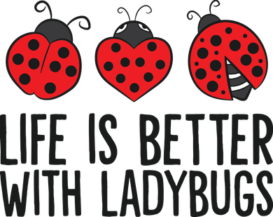 Ladybug Insects Life Is Better With Ladybugs Tote Bag