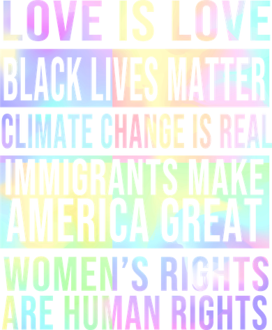 Love Is Love Black Lives Matter Santa Hat