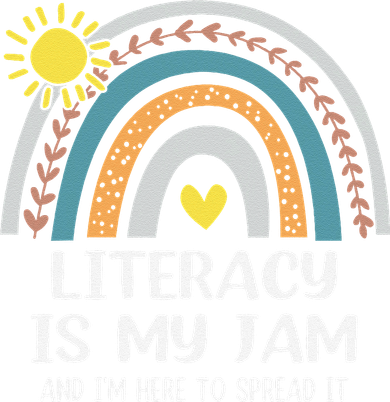 Literacy Is My Jam Literacy Teacher Reading Interventionist Sweatshirt