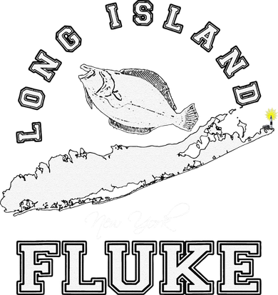 Long Island New York Fluke Fishing Graphic Hat