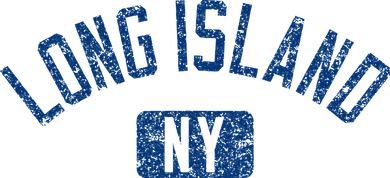 Long Island Ny Arched Text Distressed Dark Women's Tank Top