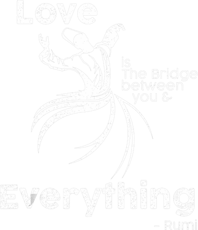 Love Is The Bridge Between You And Everything. Rumi Quote Toddler Hoodie