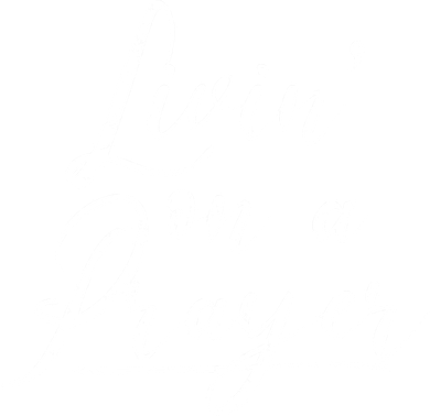 Inspirational Livin' On A Prayer Santa Hat