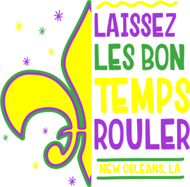 Laissez Les Bon Temps Rouler Let The Good Times Roll Backpack
