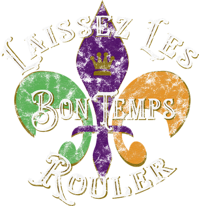 Laissez Les Bon Temps Rouler Mardi Gras 2024 Fleur De Lis Pajama Set