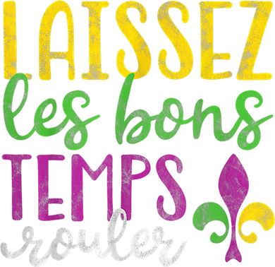 Laissez Les Bons Temps Rouler Mardi Gras New Orleans Ornament