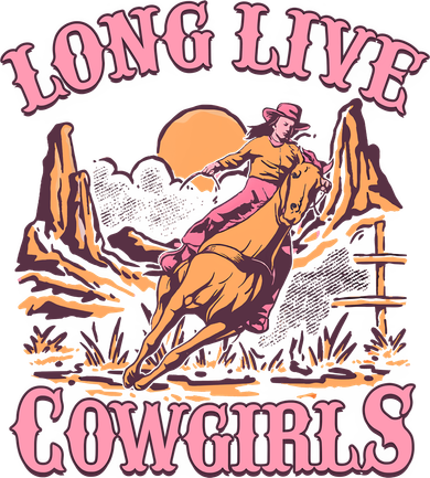 Long Live Howdy Rodeo Western Country Southern Cowgirls Coaster