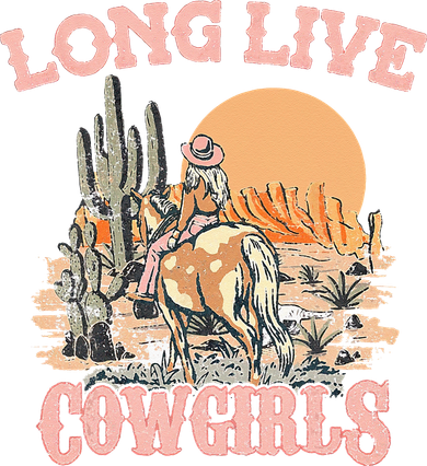 Long Live Howdy Rodeo Western Country Southern Cowgirls Coaster