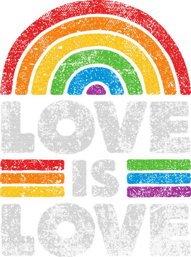 L.G.B.T.Q Love Is Love G.A.Y Pride Lgbt Ally Rainbow Flag Vintage Women's Sweatshirt