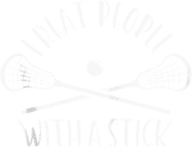Lacrosse Lax I Beat People With A Stick Kids Hoodie