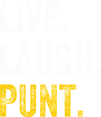 Live Laugh Punt Funny Punts Iowa Lover  Button
