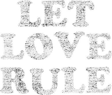 Let Love Rule Text Hat