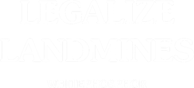 Legalize Landmines Whitephosphor Women's Long Sleeve Shirt