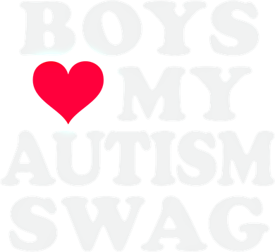 Love My Autism Swag Funny Autistic Awareness Idea Great Gift Kids Hoodie