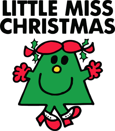 Little Miss Festive Christmas Xmas Holiday Beanie