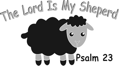 The Lord Is My Shepherd Mousepad