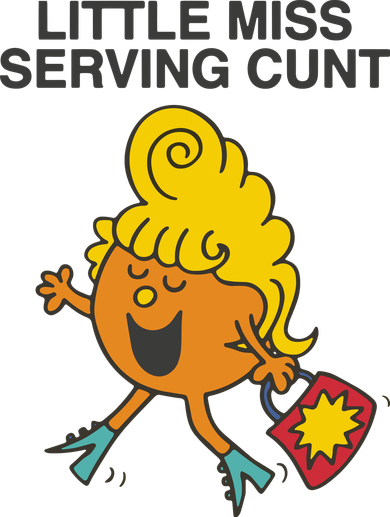 Little Miss Serving Cunt Women's Sweatshirt