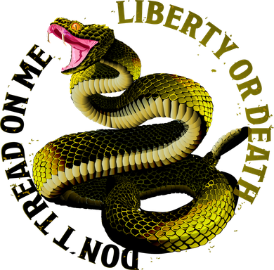 Liberty Or Death Dont Tread On Me Snake Women's Sweatshirt