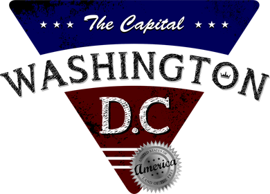 Washington D.C Land of the Free Logo Women's Sweatshirt