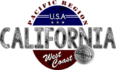 California Land of the Free Logo Women's Long Sleeve Shirt