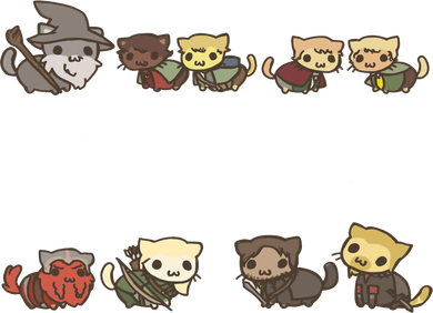 Lord Of The Cats The Furrllowship Of The Ring Coaster