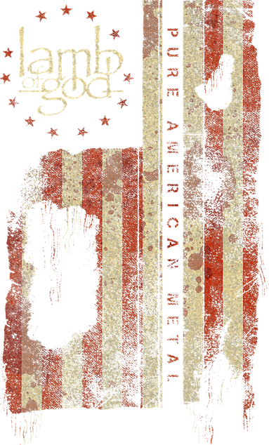 Lamb of God – Pure American Metal Flag Ornament