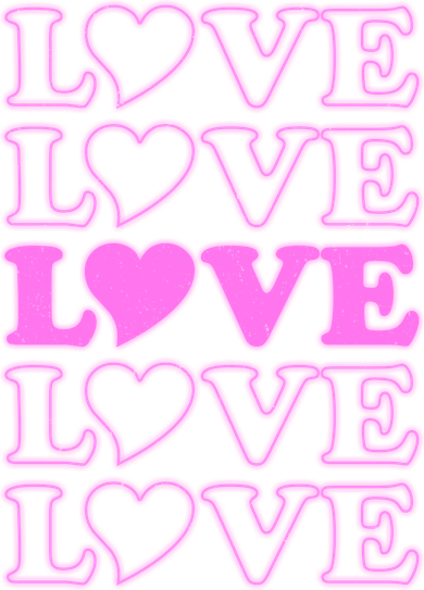 Valentine Love Pattern Mousepad