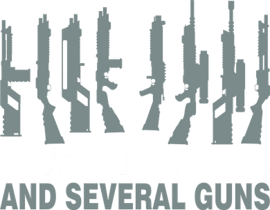 Love One Woman And Several Guns Coaster