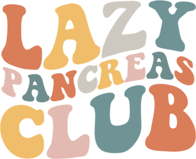 Lazy Pancreas Club Retro Groovy Diabetes Awareness Funny Gift Tote Bag