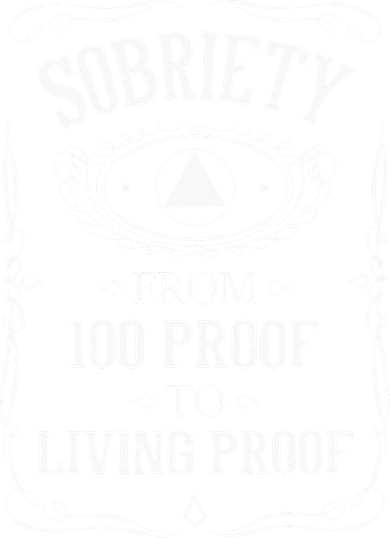 Living Proof Sobriety Anniversary Sober AA NA Recovery Kids Hoodie
