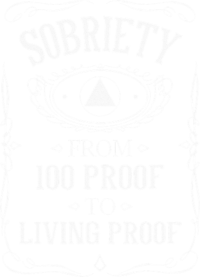 Living Proof Sobriety Anniversary Sober AA NA Recovery Kids Hoodie