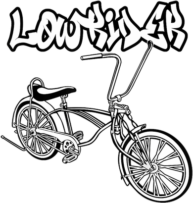 Low Rider Bicycle For . Chicano Cholo Lowrider Bike Baby Bodysuit