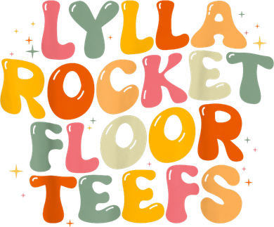 LYLLA ROCKET FLOOR TEEFS For Men Women Groovy Baby Bodysuit