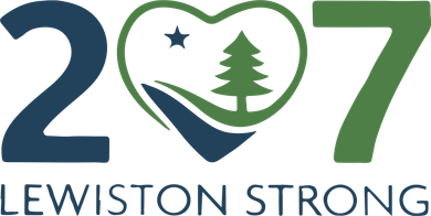 Lewiston Strong 207 Fundraiser Maine Flag In Heart Tumbler
