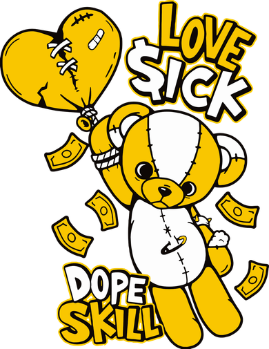 Love Sick Graphic To Match 13 Del Sol Women's Sweatshirt