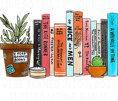 Live So If Your Life Was A Book Florida Would Ban It Kids Hoodie