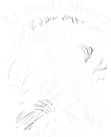 La Santa Muerte Kids Long Sleeve Shirt