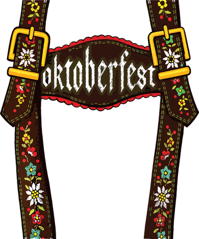 Lederhosen Suspenders Oktoberfest Bavarian Munich Beer Doggie Tank