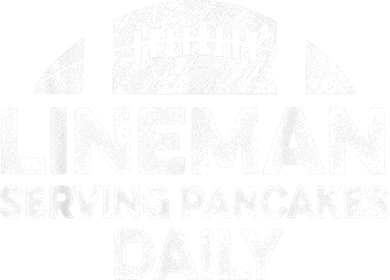 Lineman Serving Pancakes Daily Football Offensive Lineman Toddler Hoodie