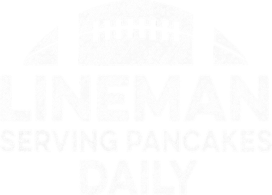 Lineman Serving Pancakes Daily Football Offensive Lineman Toddler Hoodie