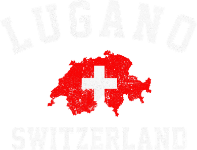 Lugano, Swiss Switzerland Hooded Wearable Blanket