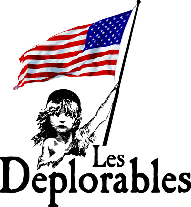 Les Deplorables USA Flag Parody Vote Trump 2016 Tumbler