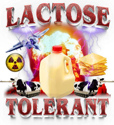 Lactose Tolerant Button