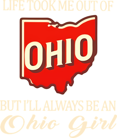 Life Took Me Out Of But ILl Always Be A Ohio Girl Kids Long Sleeve Shirt