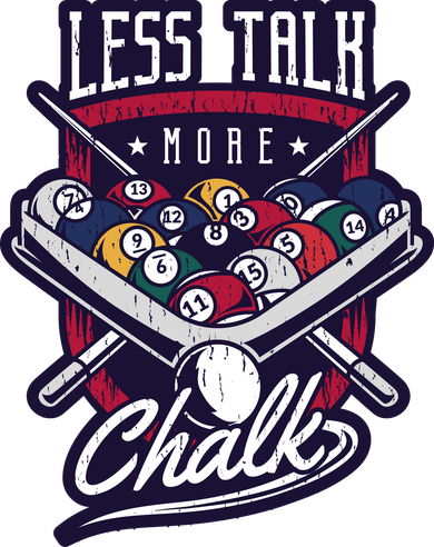 Less Talk More Chalk Billiards Kids T-Shirt