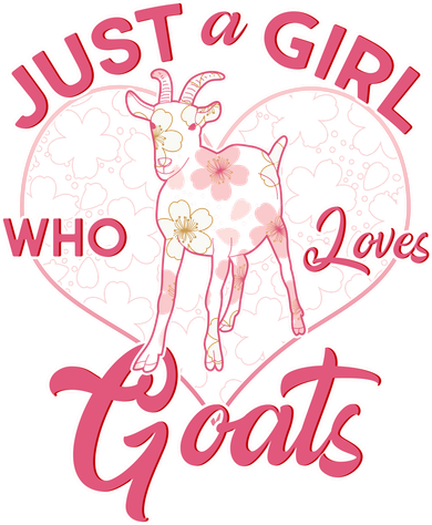Just A Girl Who Loves Goats Polo