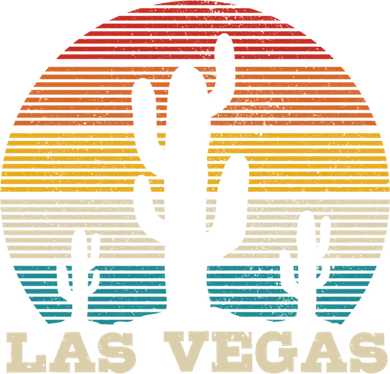 Las Vegas Cactus Vintage Retro Desert Souvenir Gift Mousepad