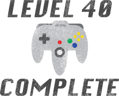 Level 40 Complete 40th Birthday Bucket Hat
