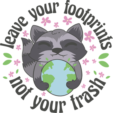 Leave Your Footprints Not Your Trash Earth Day Women's Tank Top