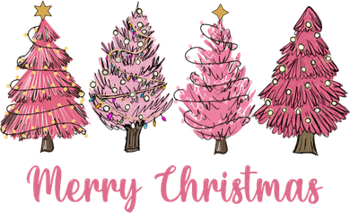 Merry And Bright Christmas Tree Christmas Tree Long Sleeve Doggie Tank